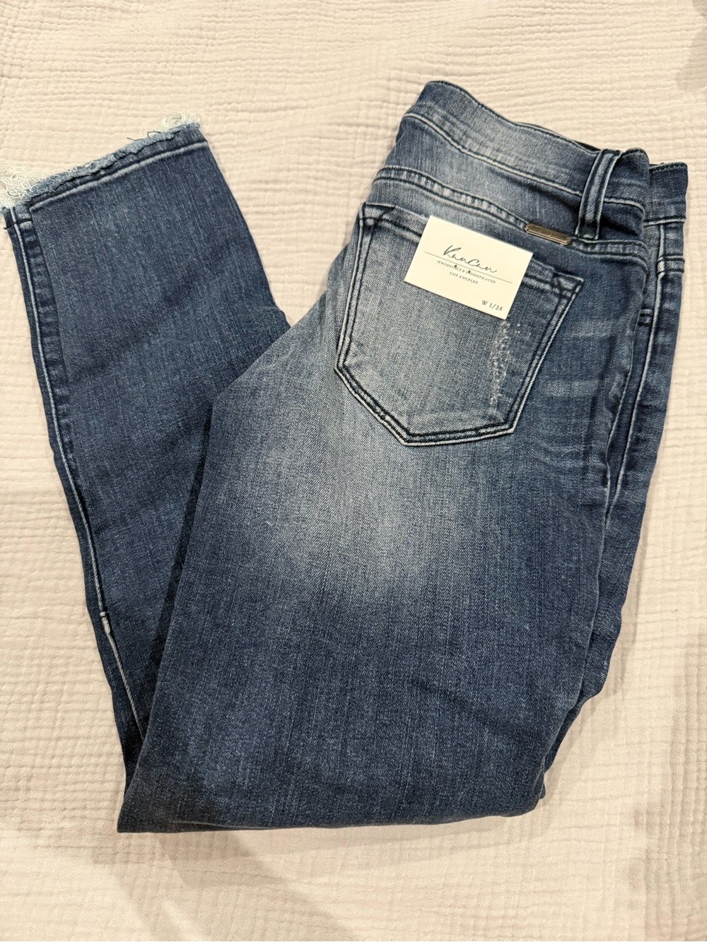 Kancan Classic Mid Wash Women’s Jeans - Blue